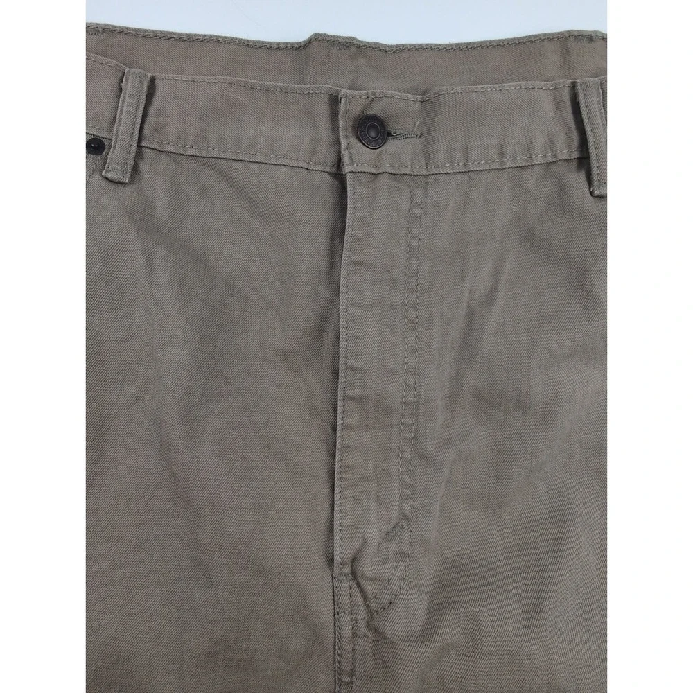 Levi's 559 Mens 44x28 Relaxed Straight Fit Twill Khaki Tan Beige Pants